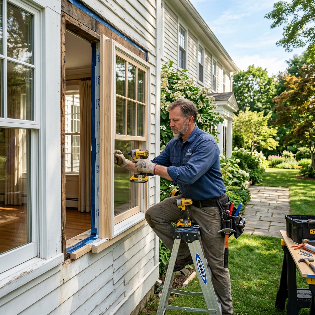 Door & Window Installation services in Connecticut by Sherman Handyman Services