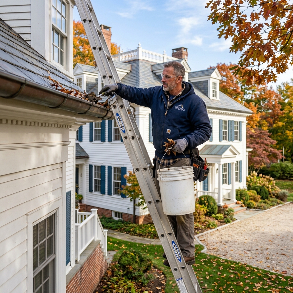 Gutter Cleaning & Repair services in Connecticut by Sherman Handyman Services